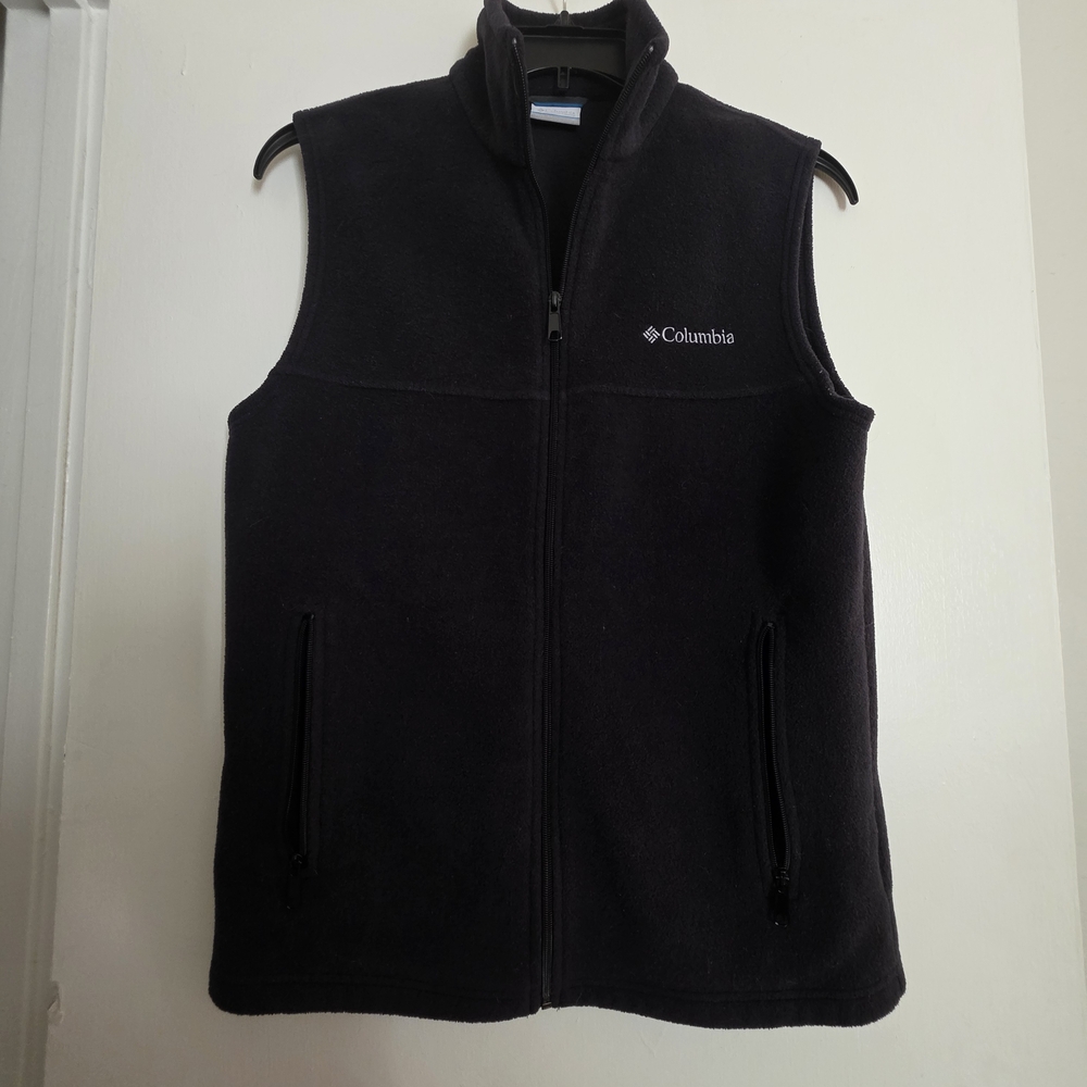Columbia Black Fleece Vest